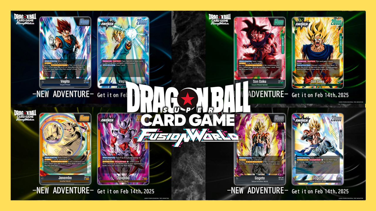 🐉 Nuevo Lideres | Dragon Ball Fusion World FB05 New Adventure