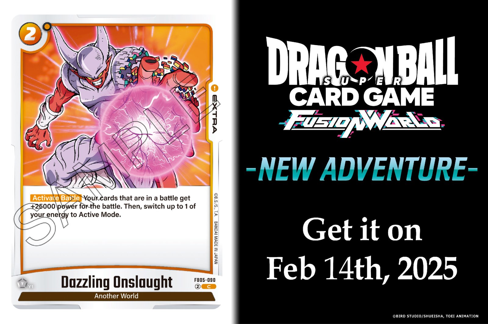 🐉 Nueva Carta: Dazzling Onslaught | Dragon Ball Fusion World FB05 New Adventure 🐉