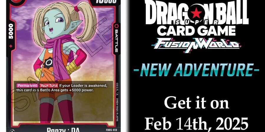 🐉 [Fusion World Booster Pack FB05 -NEW ADVENTURE- Panzy : DA]