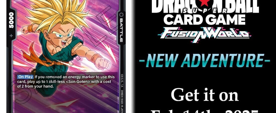🐉 Nueva Carta: Trunks : Youth | Dragon Ball Fusion World FB05 New Adventure