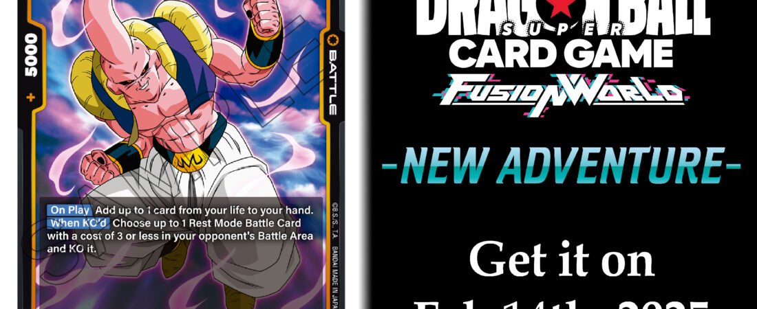 🐉 Nueva Carta: Majin Buu: Evil | Dragon Ball Fusion World FB05 New Adventure  🐉
